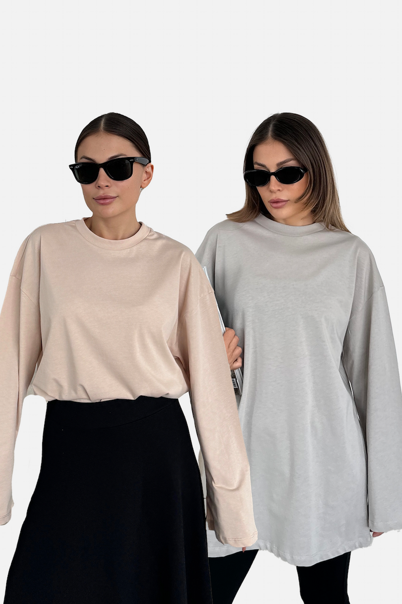 TCTY24ASTSH013-Gri/Bej