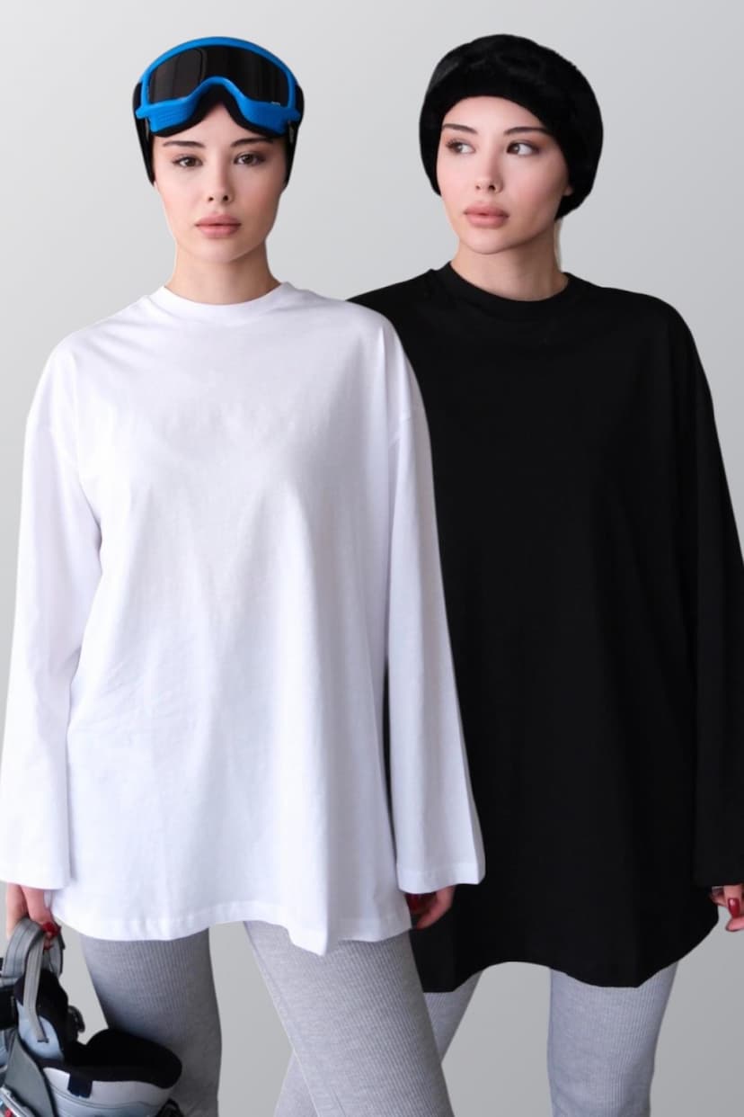 TCTY24ASTSH013-Siyah/Beyaz